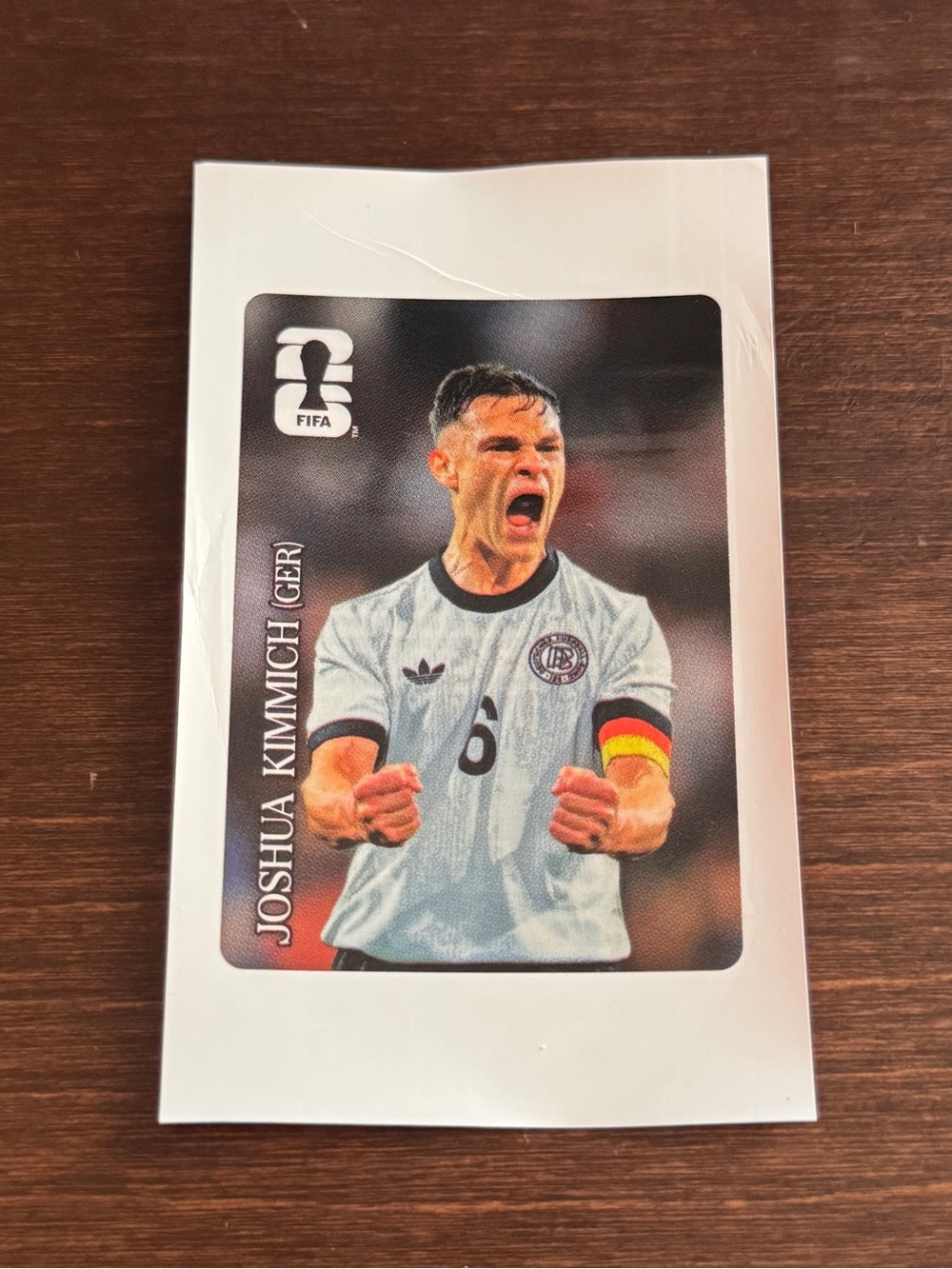 Coca-Cola FIFA World Cup 2026 Football Soccer Sticker Joshua Kimmich Germany